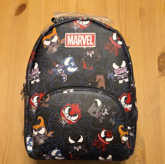 Marvel Handbags - Loungefly x Funko Pop! Marvel Venomized Mini Backpack